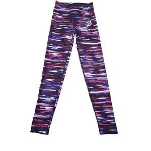 Peloton Women’s Melody High Waist Purple Leggings Size Small High Rise Space Dye